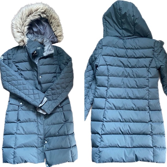 Free Country Power Down Series Women's Parka S Black Gray